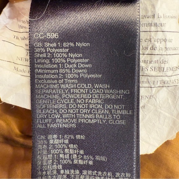 Marmot Alderbrook 700 Fill Down Parka Golden Honeycomb Winter Coat Womens Medium - Picture 8 of 16